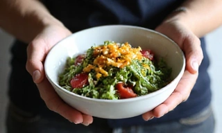 Blog post image about mindful eating.